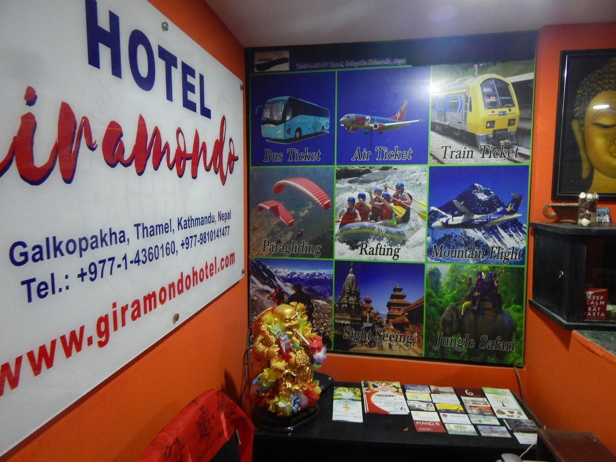 Hotel Giramondo Kathmandu Exterior foto